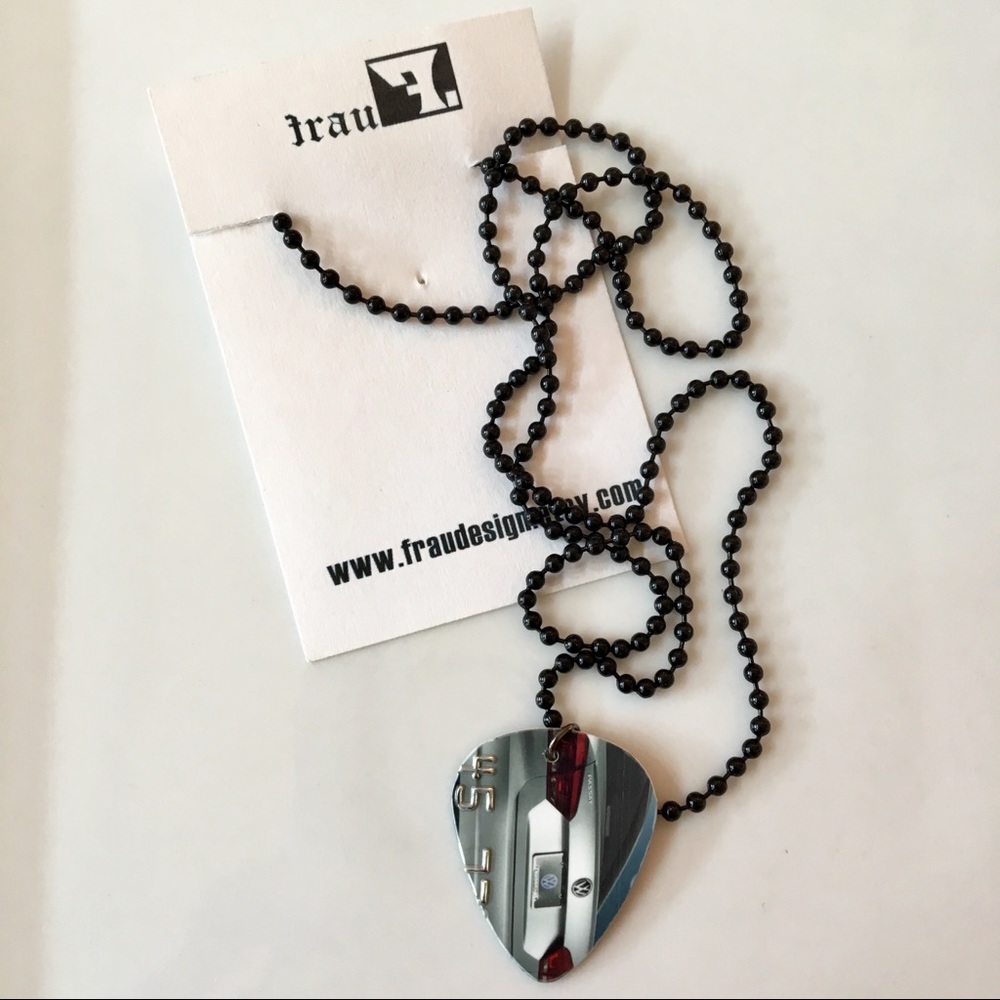 Upcycled Guitar Pick Necklace